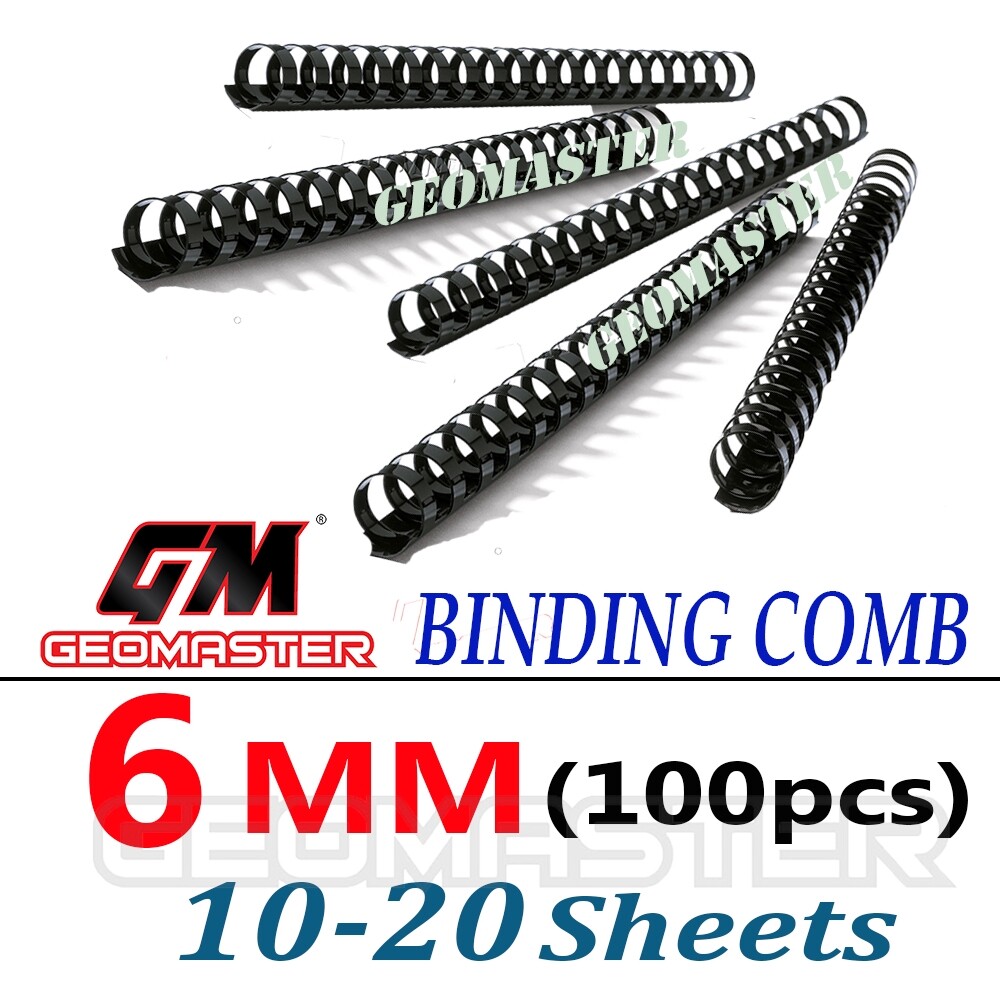 Plastic Comb Binding Rings / Binding Comb Ring / Comb Binding Black ...