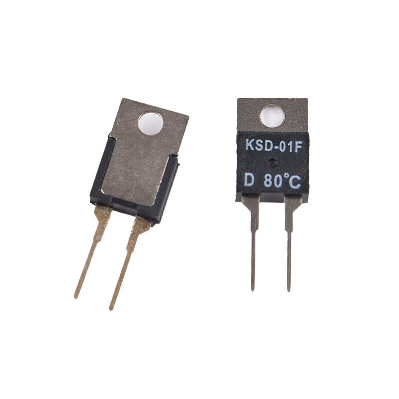 20-80℃ Normally Closed/Open Thermal Switch Temperature Sensor Thermostat KSD-01F