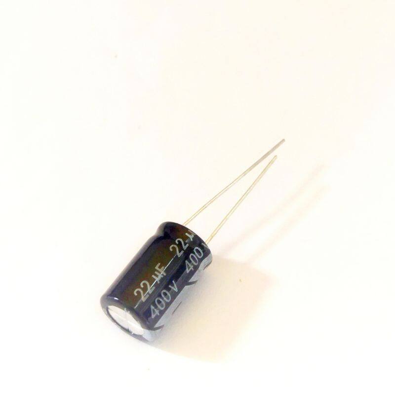 5pcs 400v 22uf 400volt 22mfd 105c aluminum electrolytic capacitor 10×17mm