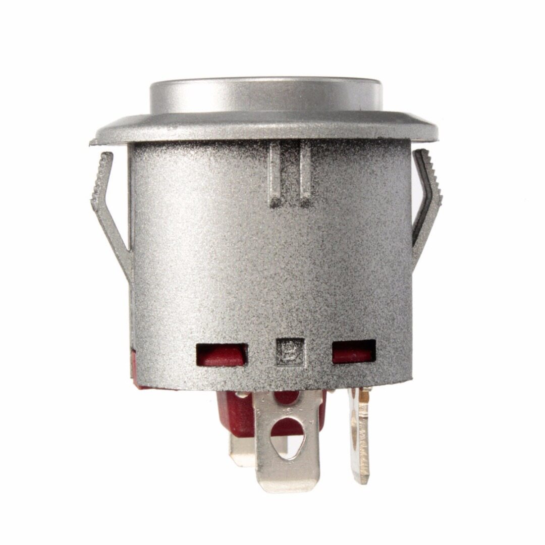 BOKALI 1 Cái 12V 22 Mét Xanh LED Autolock Power Button Push Button ON/Off Chuyển Latching