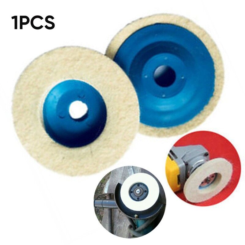 100mm 4in wool felt polishing wheel polishing disc pad for corner