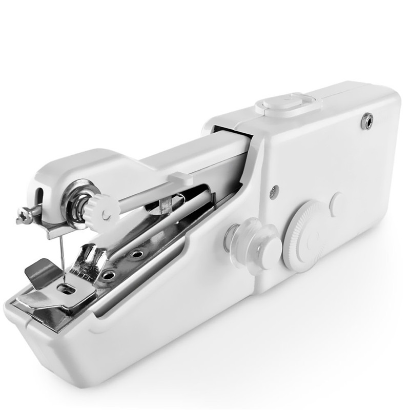 Mini Portable Handheld Sewing Machines Stitch Sew Needlework Cordless Clothes Fabrics Electric Sewing Machine