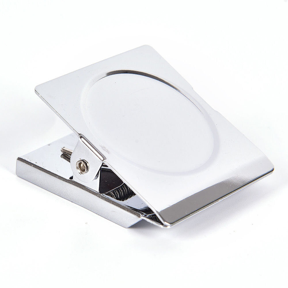 Hook Memo Note Silver Wall Clip Magnet Clip Spring Loaded