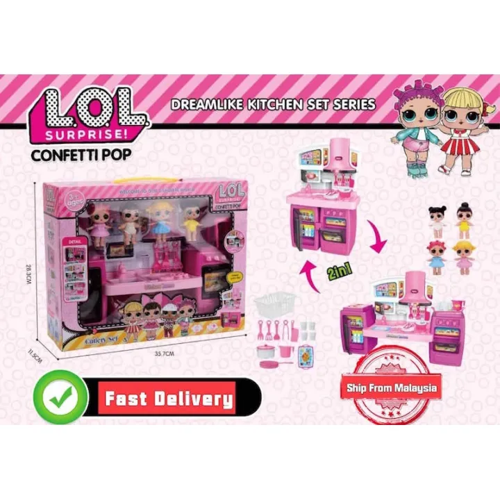 lol doll kitchen