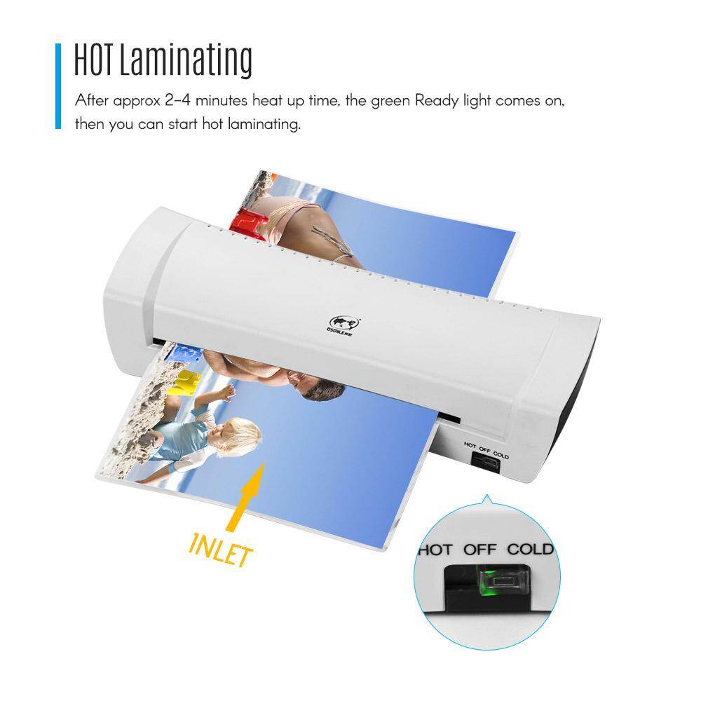 (Hàng Có Sẵn) Máy Ép OSMILE SL200 Máy Cán Nóng Và Lạnh Hai Con Lăn A4 Kích Thước Để Chụp Ảnh Tài Liệu Thẻ Tín Dụng Đồ Điện Tử Văn Phòng TrườNg Học Gia Đình
