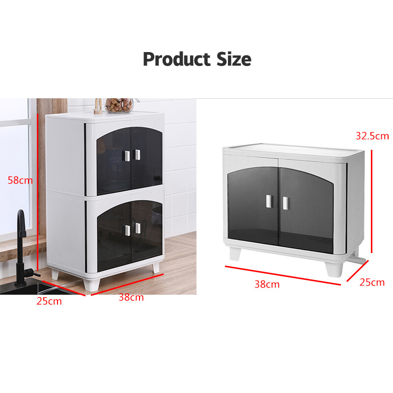 Shelf storage box kitchen drain cupboard with lid tableware storage box plastic dish rack