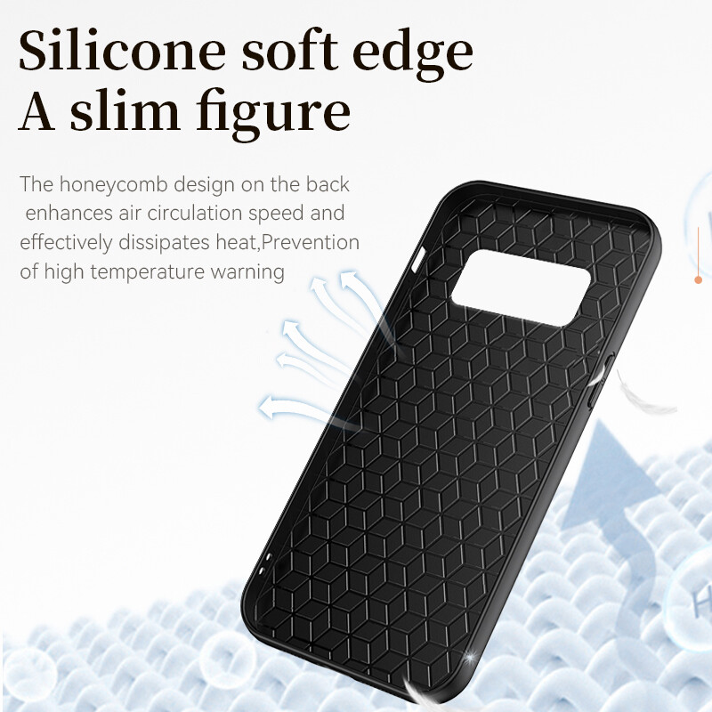 Cho Samsung Galaxy S8 cộng với trường hợp Samsung S8 S8 TPU mềm mờ chống Sốc Ốp điện thoại kết cấu da Bìa