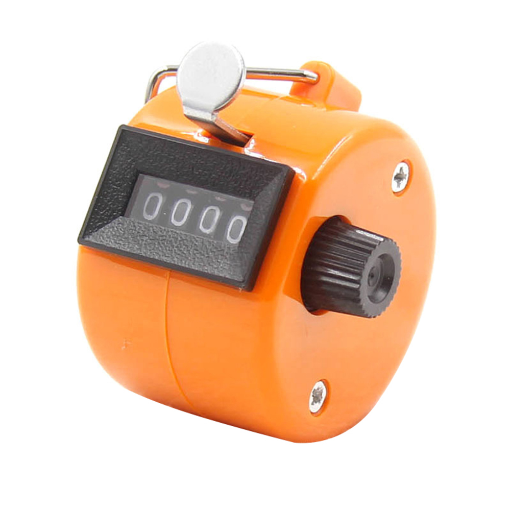 Professional Handheld Tally Click Counter 4 Digits Number for Golf Clicker Club