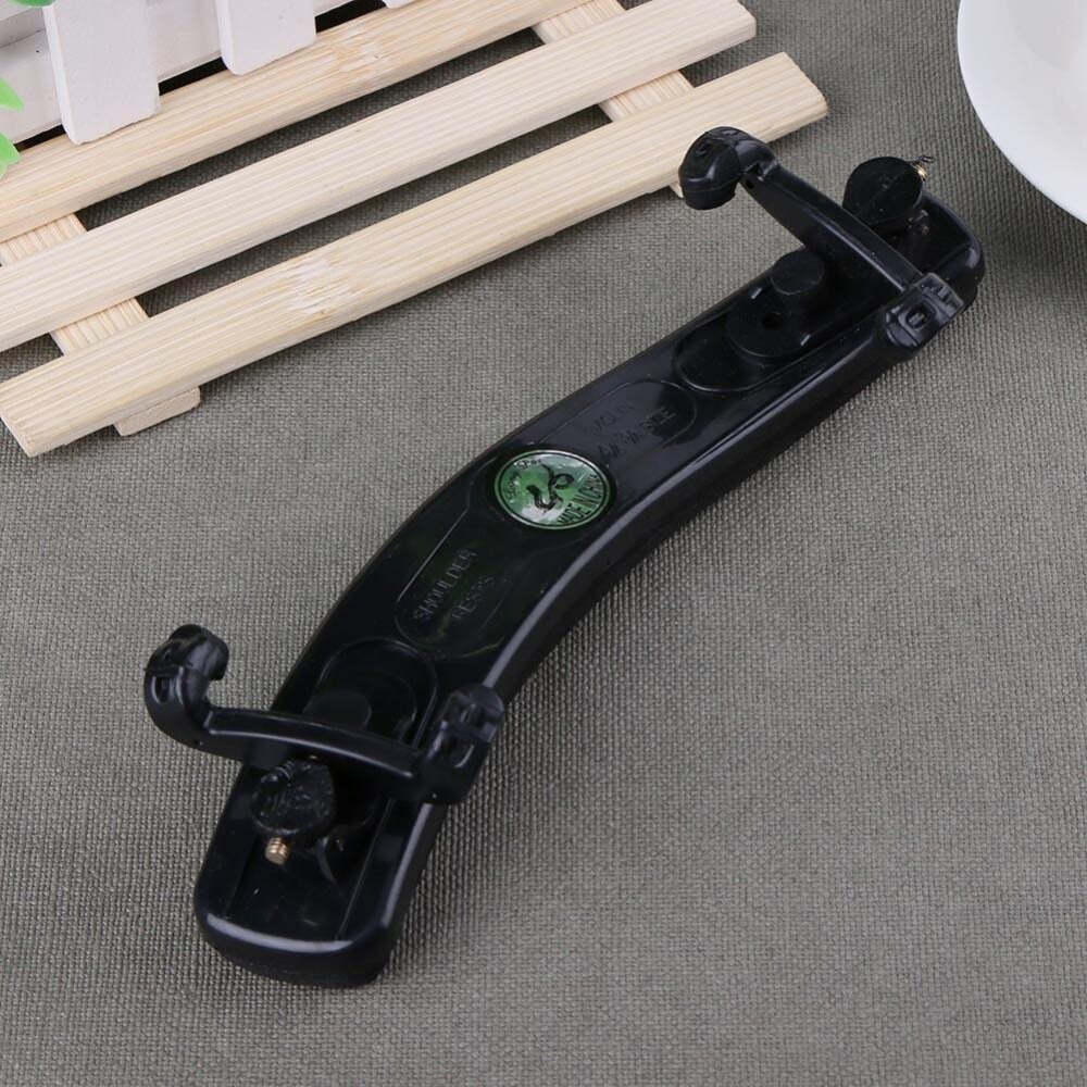 Adjustable Violin Shoulder Rest Plastic Padded for 3/4 4/4 Size Violin