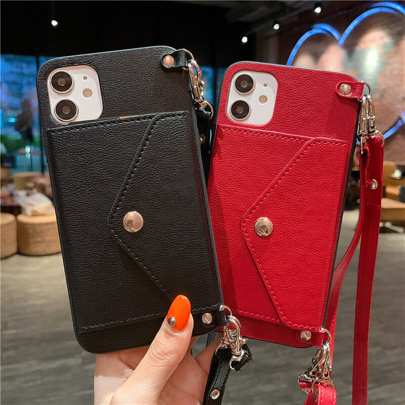 Multi-function Wallet Phone Case For Xiaomi Redmi Note 9 Redmi Note 8 Pro Redmi Note 9 Pro Redmi Note 5 Pro Redmi Note 7 Redmi Note 8 Women's Fashion Classic Leather Cross body Card Bag Back Cover
