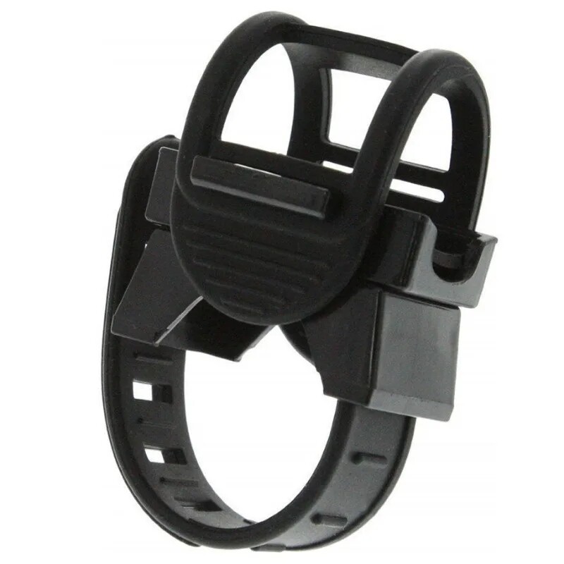 1PC New Cycling Bike Bicycle Light Lamp Band Strap Stand Holder 360 Rotation Grip LED Flashlight Torch Clamp Clip Mount