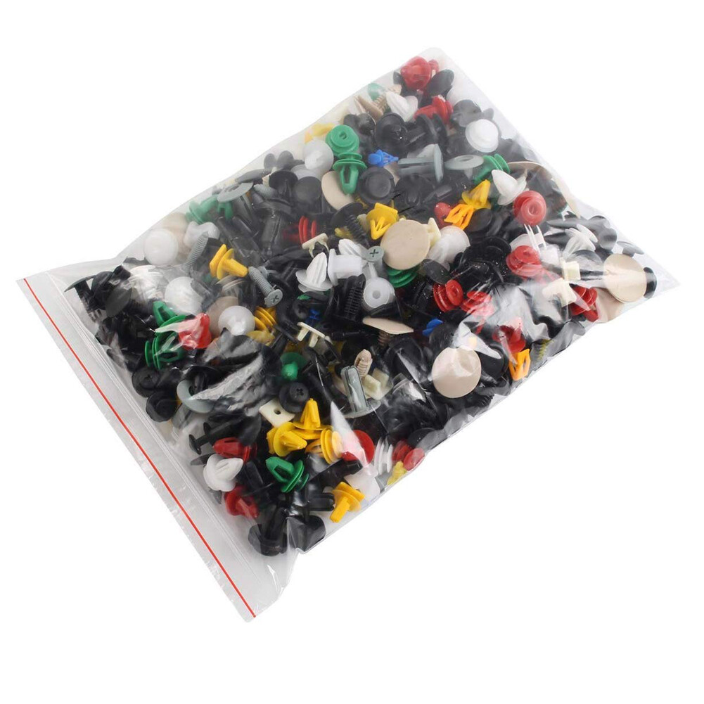 Car Fastener Bumper Mixed Rust Proof Plastic Quick Installation Wear Resistant Door Liner Clips for Door Trim Clips for Fender Clips