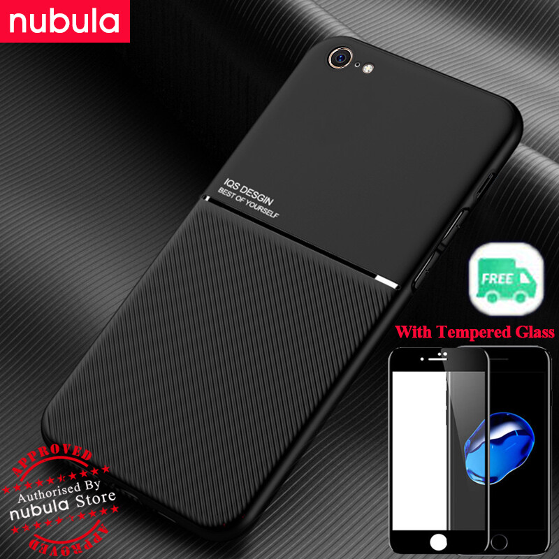 NUBULA For Apple iPhone 6 Plus 6S Plus Casing Cellphone Back Cover Free Tempered Glass Lanyard Screen Cleaning Kit For iPhone 6S Plus