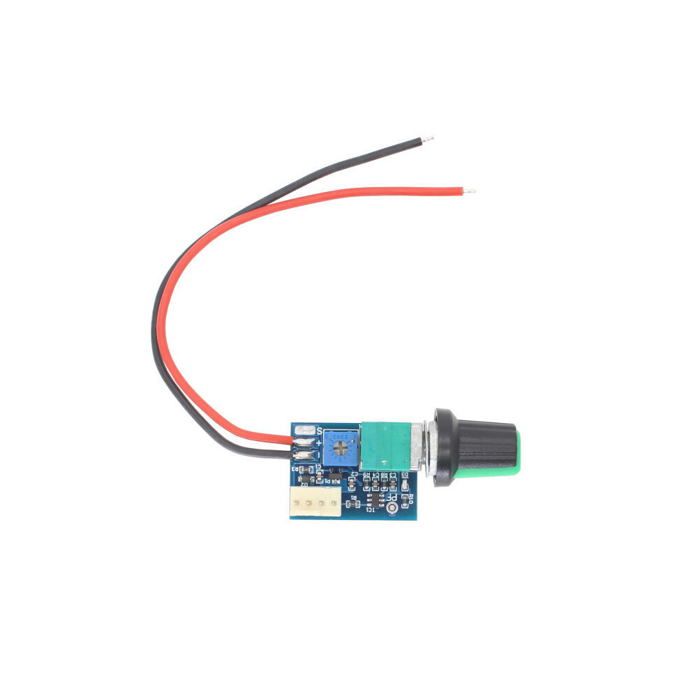 DC12V Manual 4-Wire PWM Fan Motor Speed Controller Governor Chassis 4-wire Fan Speed Regulation Noise Reduction Switch With Knob