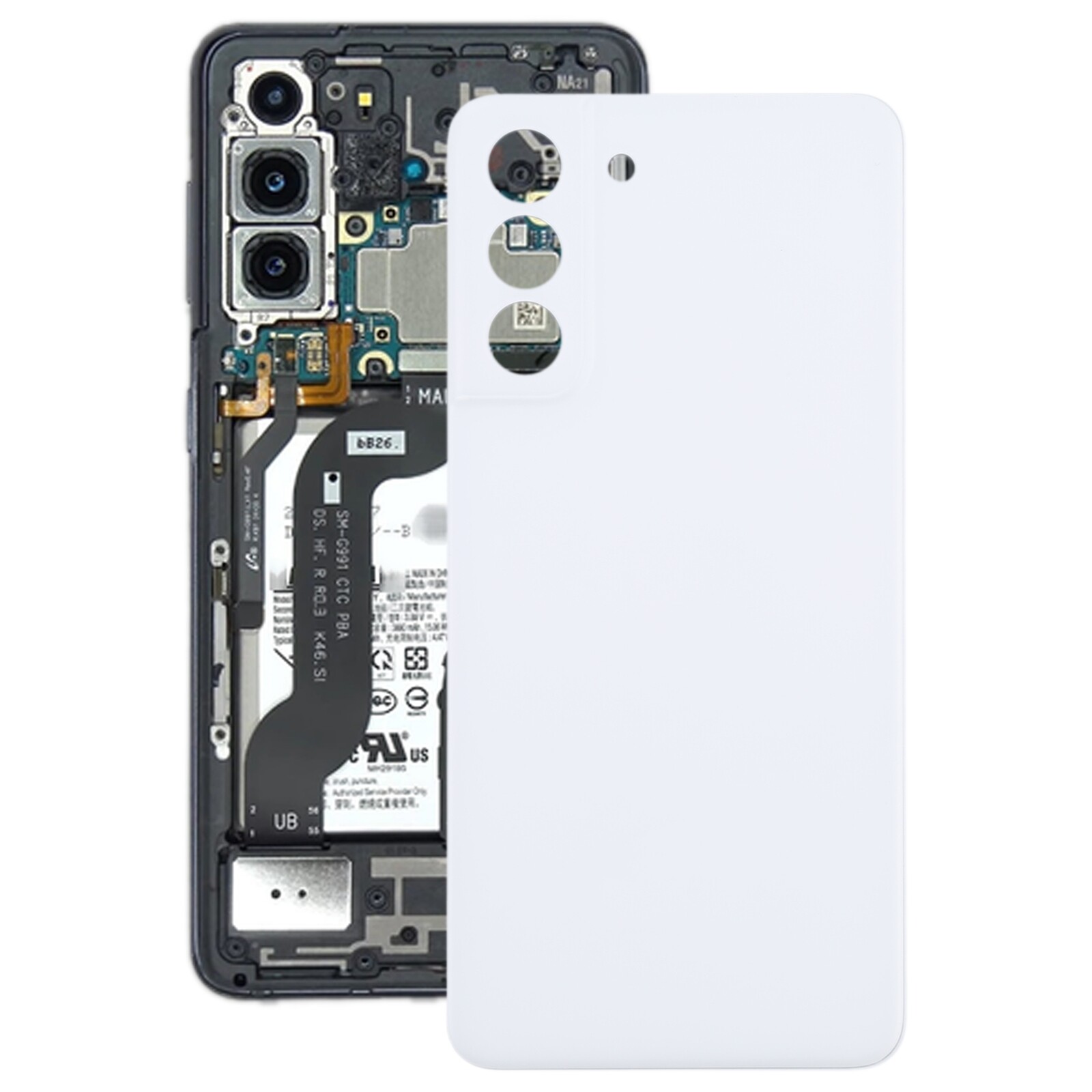 (
hua jia kang)for samsung galaxy s21 fe 5g sm-g990b back cover