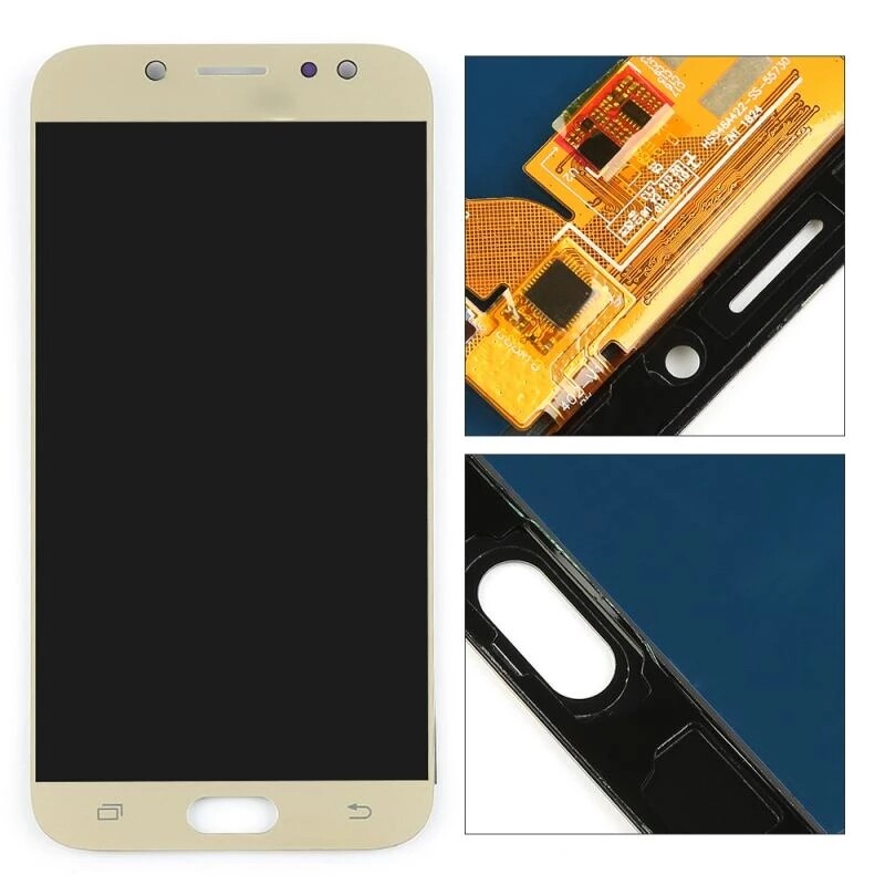 LCD For Samsung J7 Pro J730 SM-J730G SM-J730GM Display Touch Screen Digitizer Assembly Replacement Tools+Tempered Glass