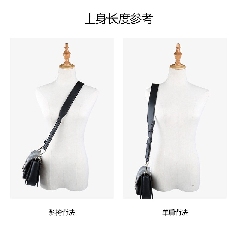 compatibleLV Bag strap accessories Diagonal wide shoulder strap Extended backpack strap Single shoulder bag strap Solid color bag strap accessories strap Messenger
