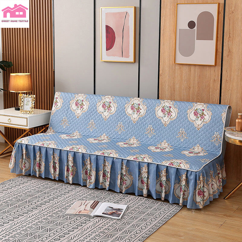 Foldable Armless Sofa Bedspread Cover All Inclusive Universal Cover Nordic Simple Four Seasons Universal Sofa Cover Towel