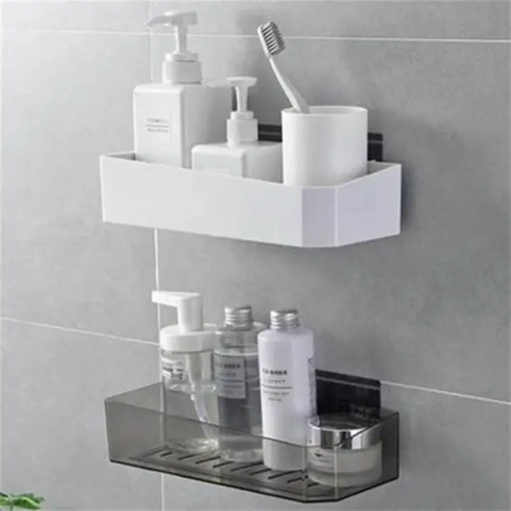 Toilet Storage Rack Wall Mounted Bathroom Accessories Shelf Shampoo Lazada Singapore - Wall Mounted Bathroom Sink Shelf Toilet Storage Rack Wall Mounted Bathroom Accessories Shelf Shampoo Lazada Singapore - Wall Mounted Bathroom Sink Shelf
