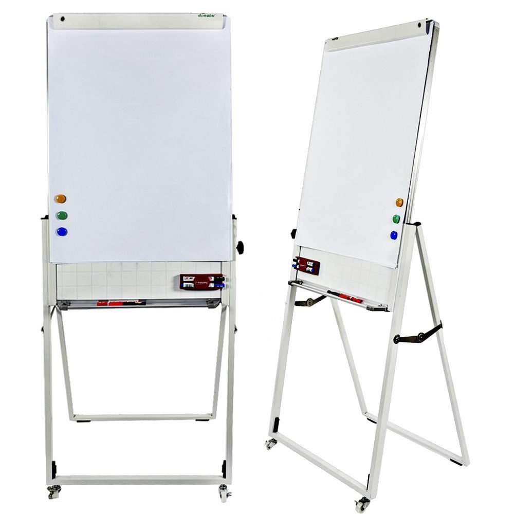 Bảng filip chart A0 kích thước 90 x 120cm tặng kèm bút,nam châm ,lau bảng và 10 tờ giấy A0