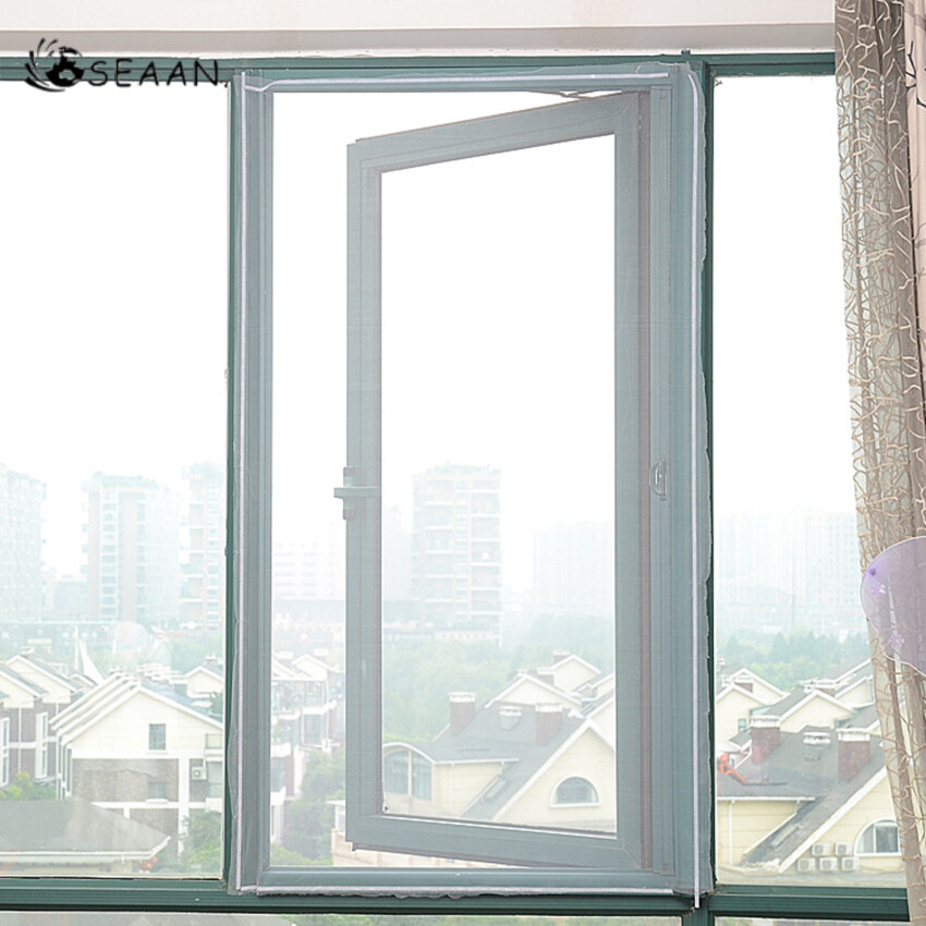 Chống ruồi màn chống muỗi lưới màn che cửa sổ dính muỗi côn trùng bay vợt bọ rèm cửa cho cửa sổ nhà bếp