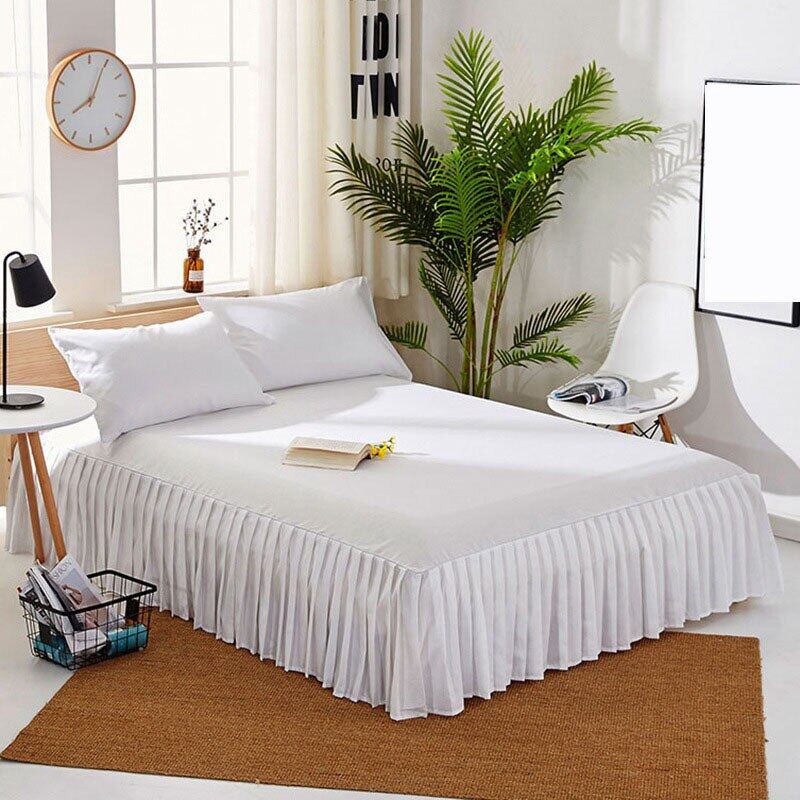 Newly Bed Cover Bedspread Bed Skirt Hotel Home Sheet Bed Skirts