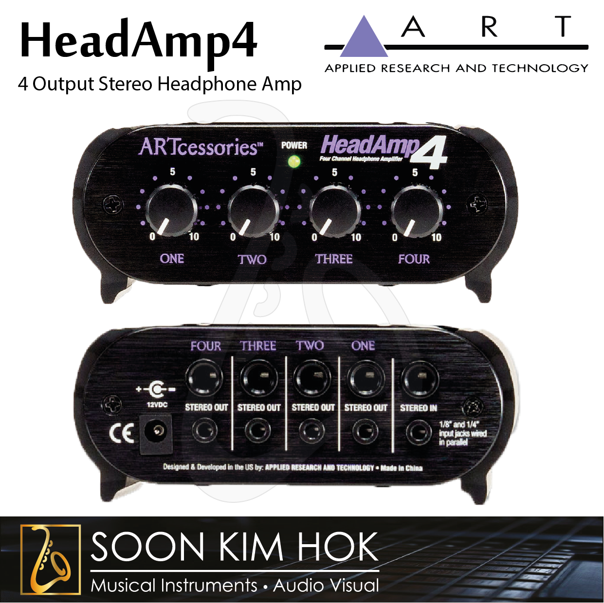 Four Output Stereo Headphone Amp | Lazada