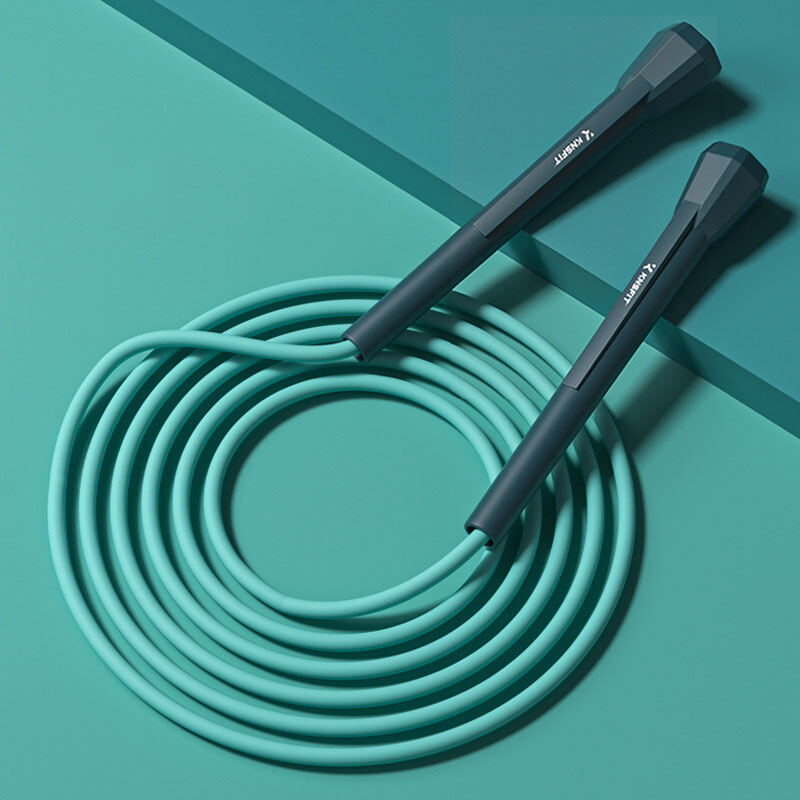 Children's new rope skipping Student rope skipping practice rope skipping fitness equipment Simple style Fashion solid color rope skipping