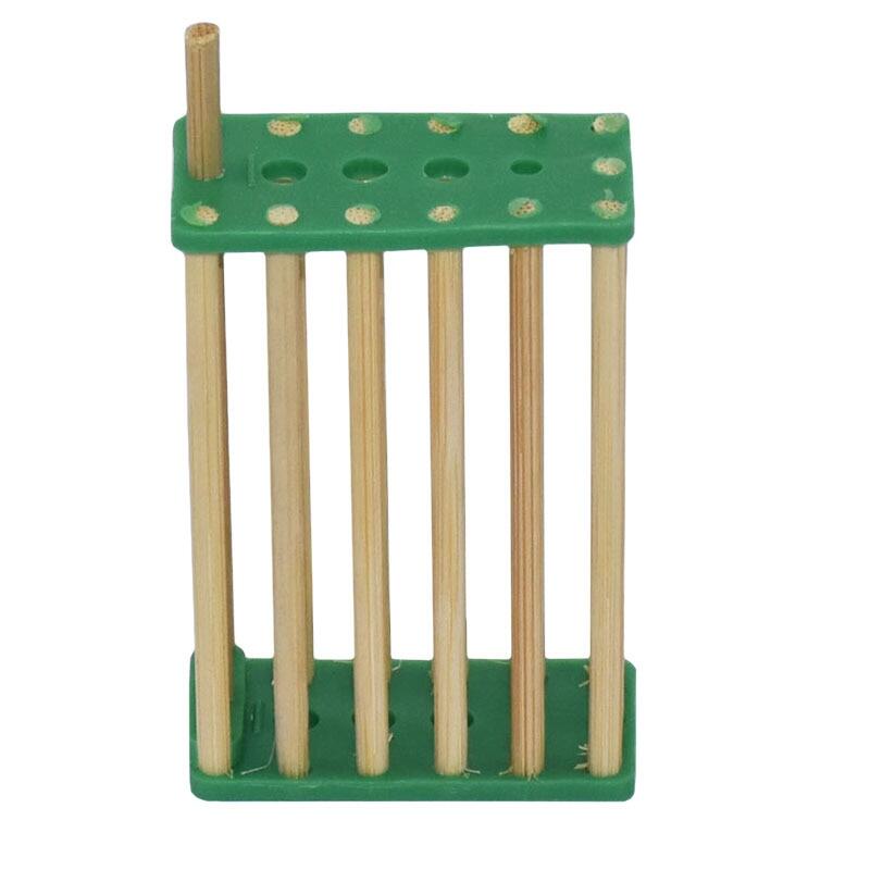 5 Pcs Bee Tools Queen Cage Beekeeping Tools Bamboo Bee Multifunction Queen Caged Prisoners Queen King Caged Prisoners