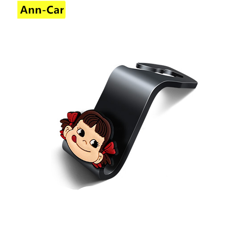 【Ann-Car 】 Xe móc hoạt hình xe hơi sáng tạo móc treo sau ghế xe dễ thương ghế xe tải áo móc treo phía sau đa chức năng móc nhỏ đáng yêu trang trí nội thất xe hơi