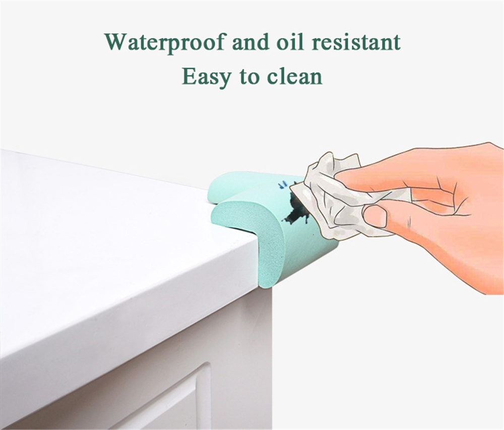 8 Miếng Bảo Vệ Góc Chống Thấm Cho Bé Mềm & Miếng Bảo Vệ Cạnh- Miếng Bảo Vệ Góc Bàn Được Dán Sẵn, Đồ Nội Thất An Toàn Cho Trẻ Em, Đệm Góc Sắc Nét