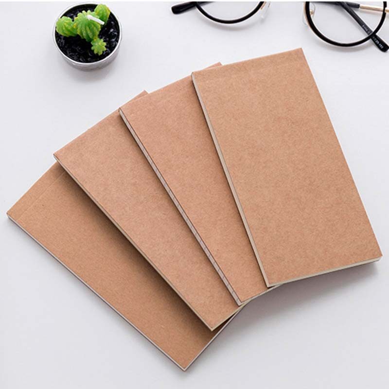 Tearable Note Pad Kraft Paper Portable Small Notebook Todo Planning Notes