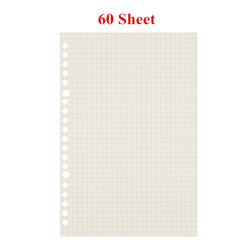 A5 B5 Loose Leaf Notebook Refillable Blank Line Grid Dotted Inner Sketchbook Agenda Planner Bujo Supplies School Office Stationery Lazada Singapore