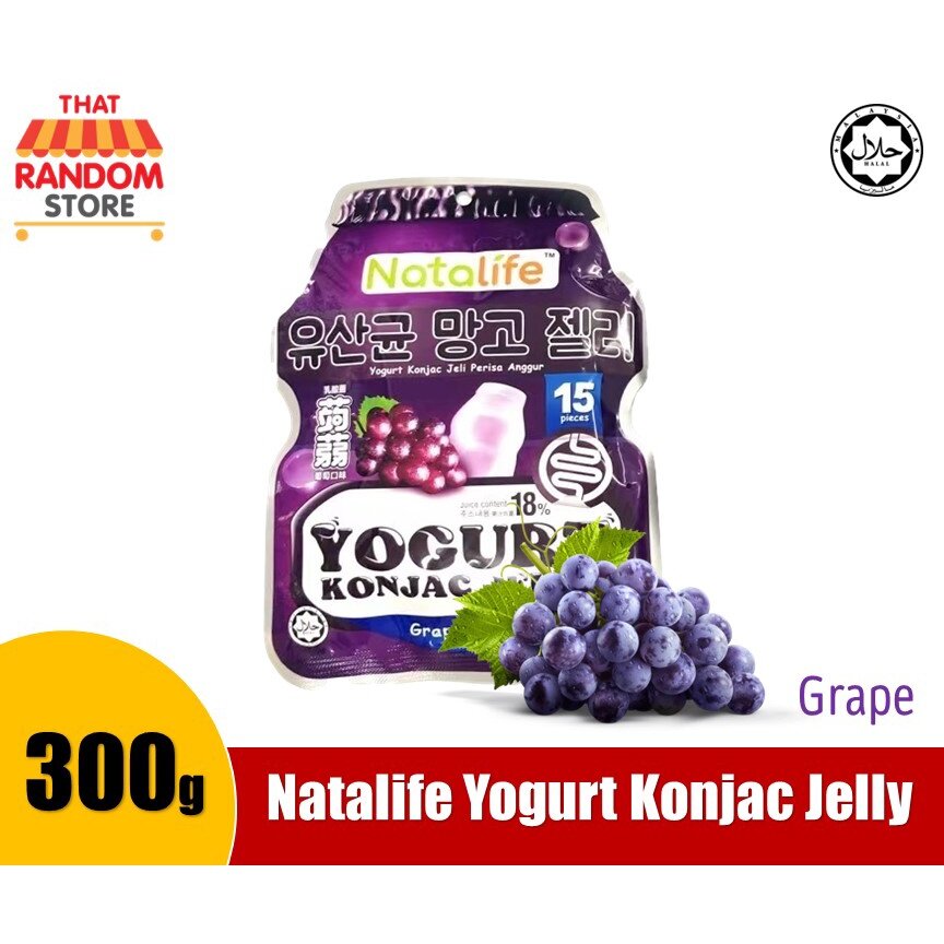 Natalife Yogurt Konjac Jelly [HALAL] Lazada