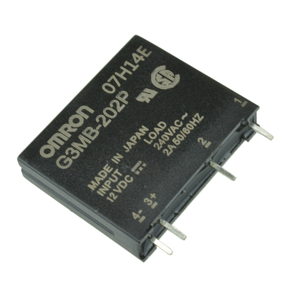 Aideepen G3MB-202P DC-AC PCB SSR Trong 12VDC AC 2A Ra 240V Chuyển Tiếp Trạng Thái Rắn Mô-đun CF