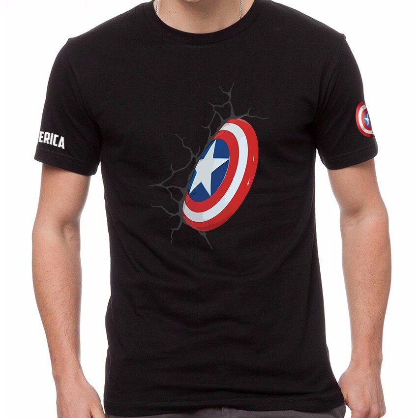 Captain america on sale t shirt lazada