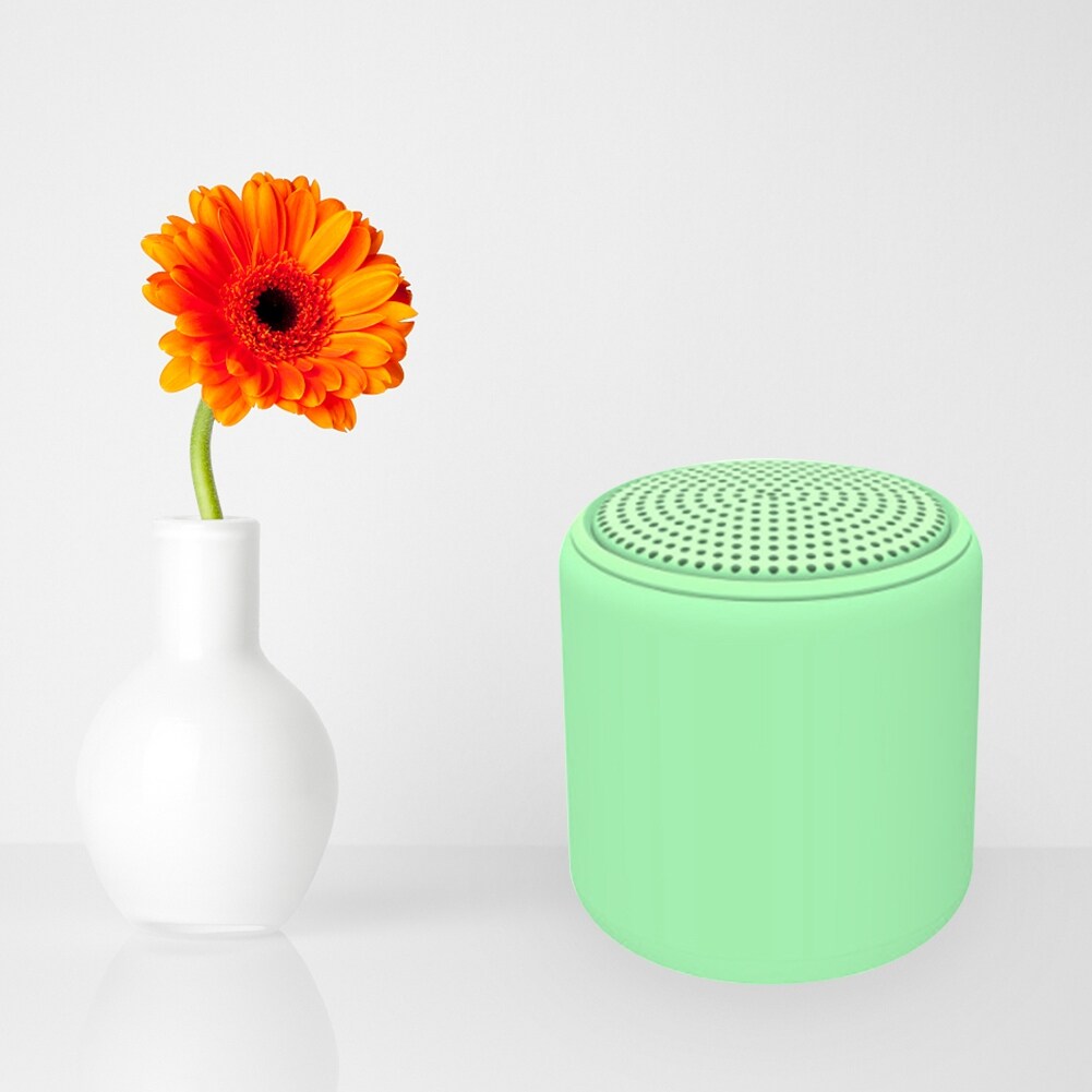 {hot} TWS Bluetooth  Compatible Speaker Multi  Color Wireless Subwoofer Small Speaker Macaron Mini Loudspeaker With Lanyard Rope