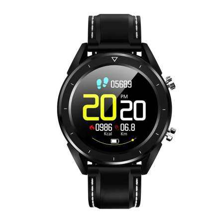 SViper DT28 1.54 นิ้วจอสี Smartwatch Multi - Sport โหมด ECG กันน้ำสมาร์ทวอท์ชสำหรับ IOS และ Android