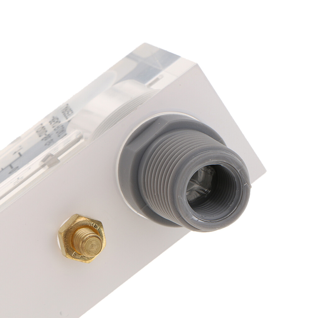 Baoblaze LZM-15 Panel Mount Type Acrylic Flowmeter Water Liquid Flow Meter
