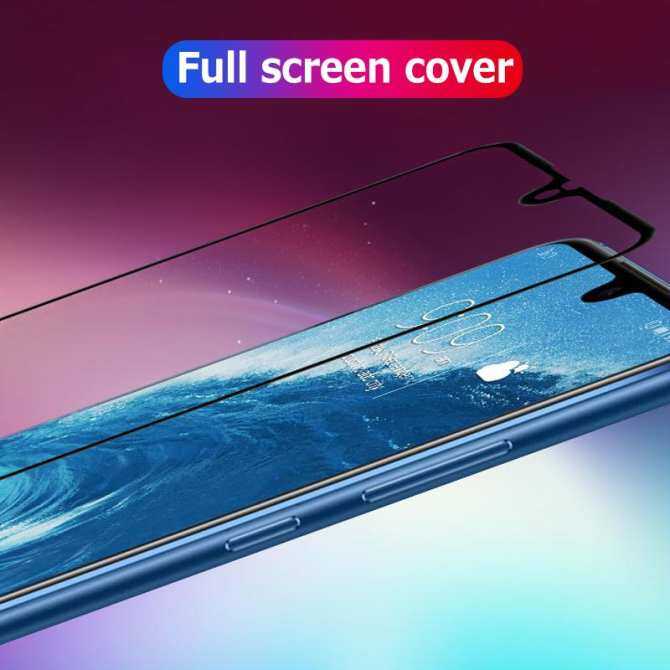Cho Huawei Y Max 9H 2.5D che phủ toàn màn hình bảo vệ kính cường lực
