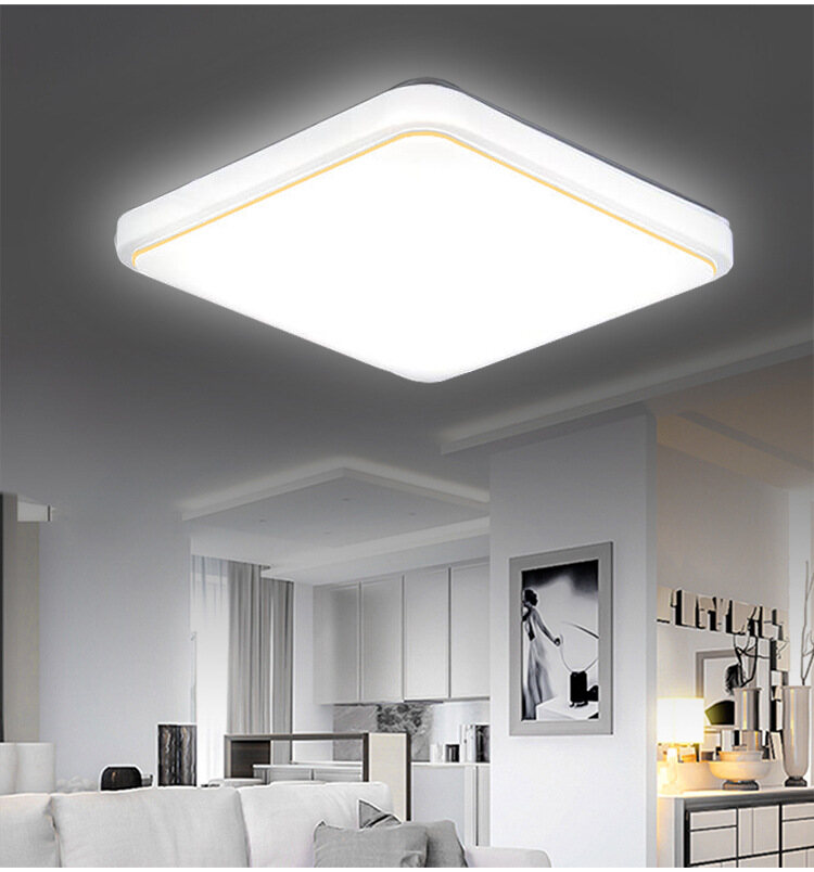 LEBI Đèn Trần Led, Đèn Phòng Khách Bầu Không Khí Đơn Giản Hiện Đại Phòng Ngủ Hình Vuông Nghiên Cứu Ban Công Chiếu Sáng Nhà Bếp