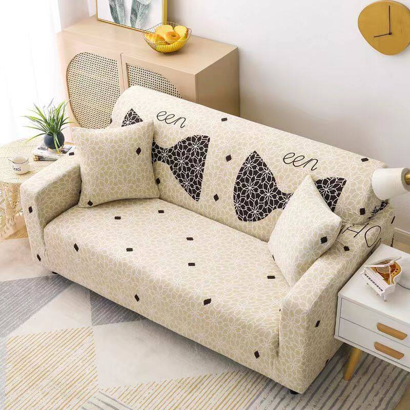 Resilient Sofa Cover Modern Living Room Sofa Cover Sectional Corner L-Shaped Chair Cover Sofa Cover 1/2/3/4 Seat