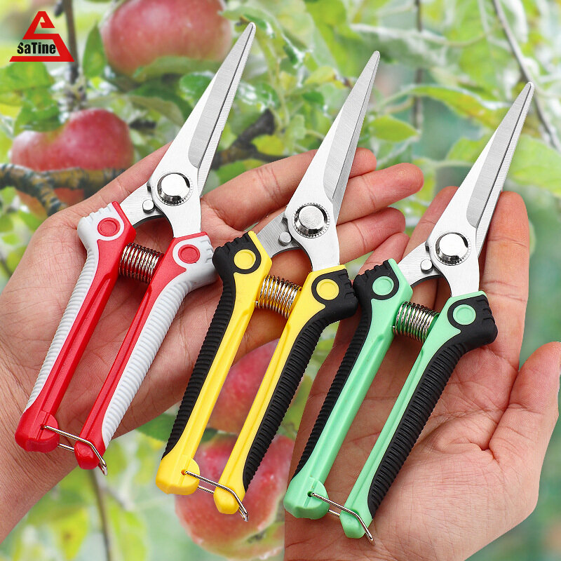 Fruit tree scissors, pruning scissors, pruning branch scissors, strong trimming flower scissors, horticultural scissors, flower garden fruit picking scissors