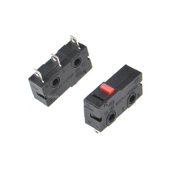 10pcs kw12 mini micro swtich roller lever arm normally open close stroke limit switch 3a 250v ac 5a 125v putton swtich nc no c