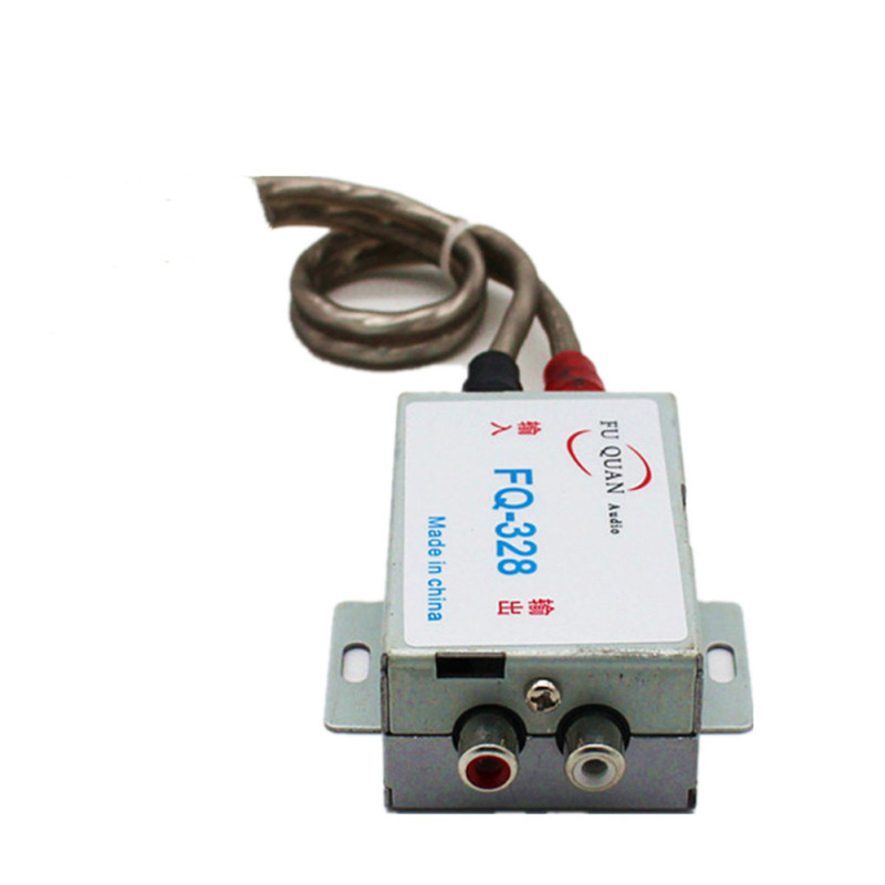 Qezl Car Audio Filter 12v Power Noise Suppressor Subwoofer Anti-interference Noise Elimination Filter
