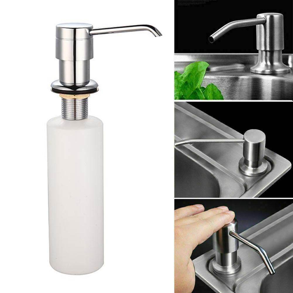Sanwood® Electroplated Plastic Soap Dispenser Sink Liquid Detergent Lotion Pump Bottle