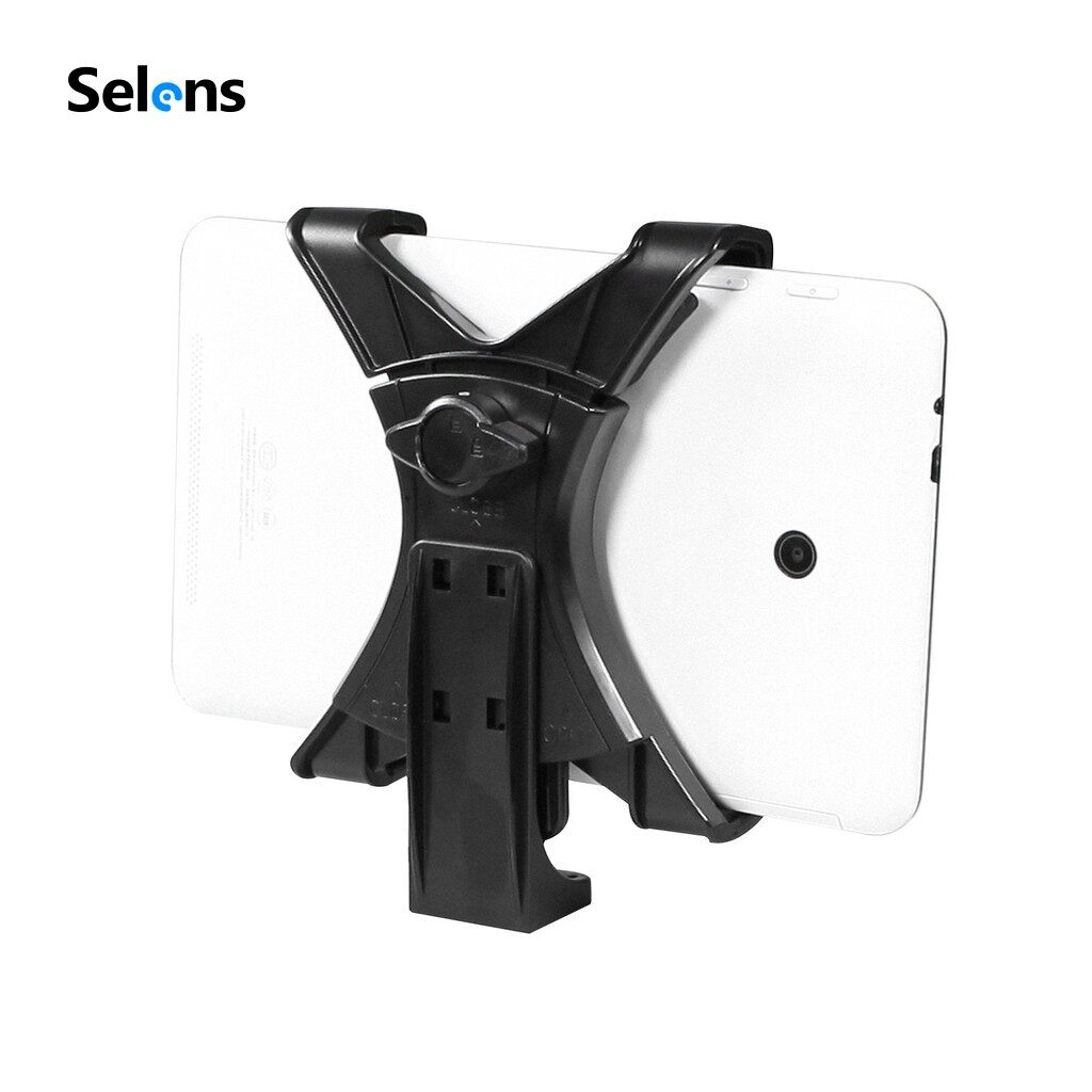 Selens Tripod Mount Holder Bracket 1/4" Thread Adapter for 6"~10"Tablet iPad Air