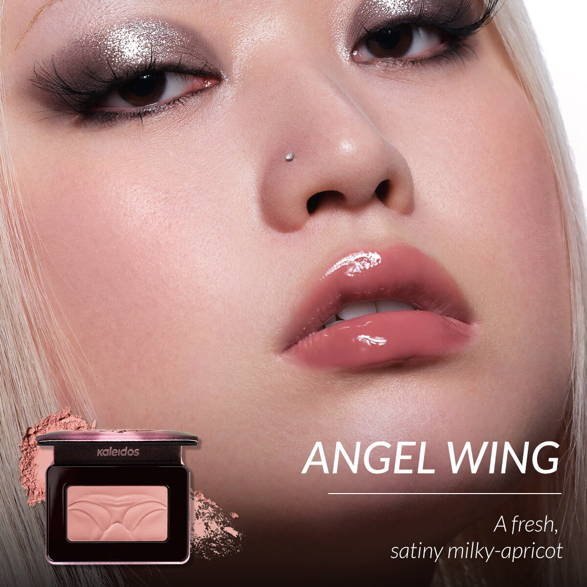 Phấn má Kaleidos,Mono Blushes Soft-Matte Finish Face Blusher 5g
