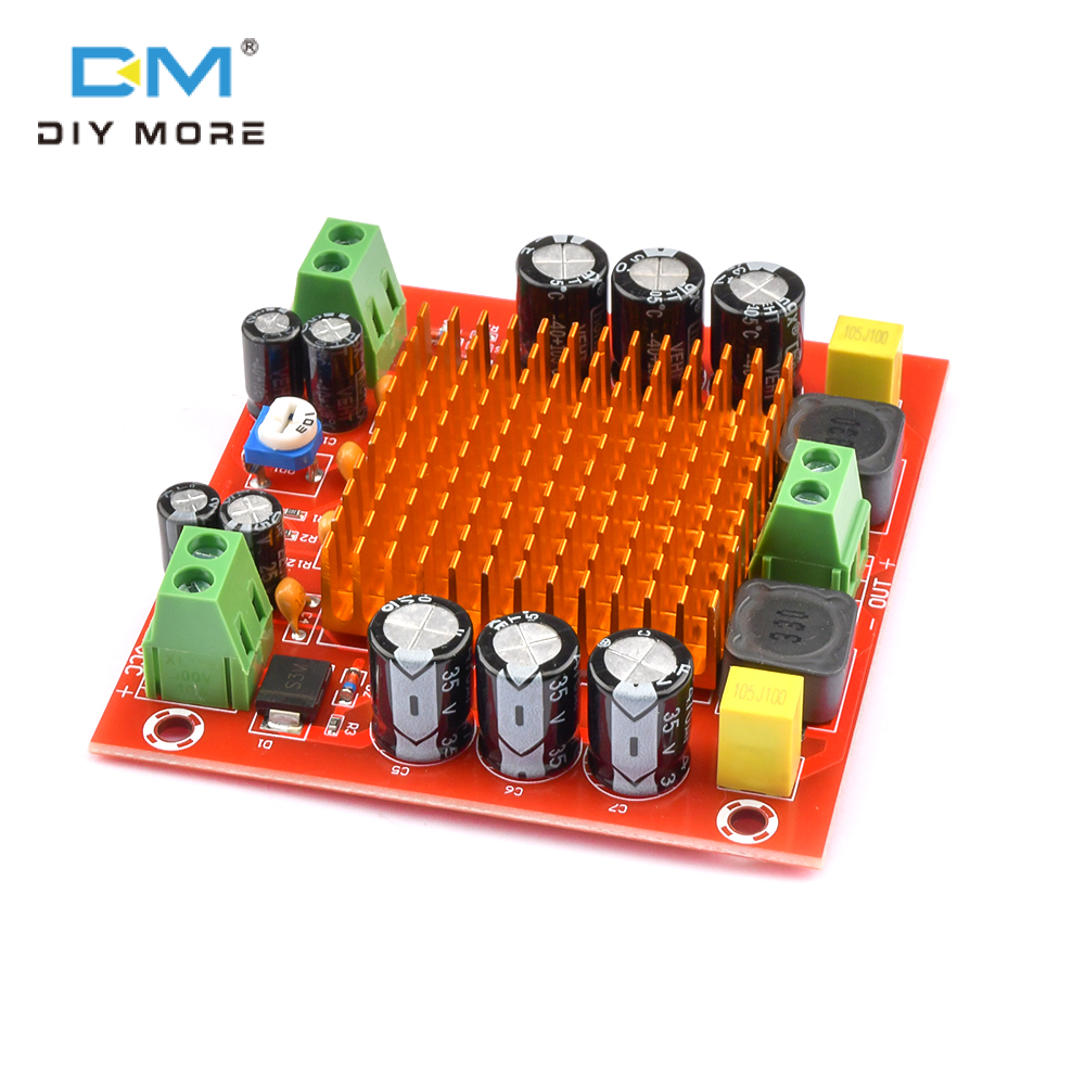 Diymore XH-M544 80W Digital Power Amplifier Board Sound Digital Power Amplifier Mono Domestic Chip Digital Audio Amplifier Board DC12-24V