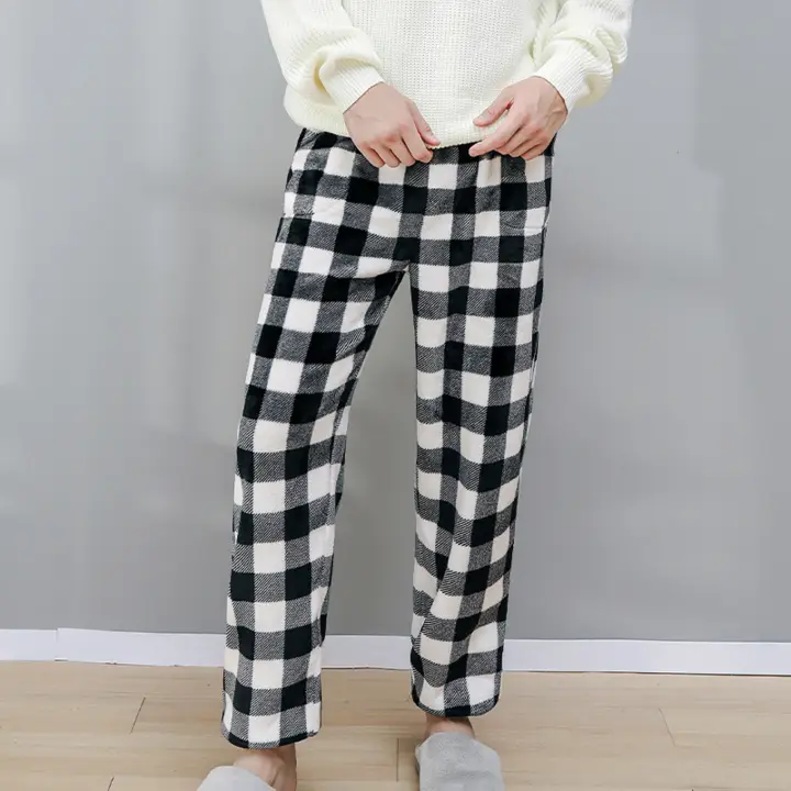 fuzzy pants men